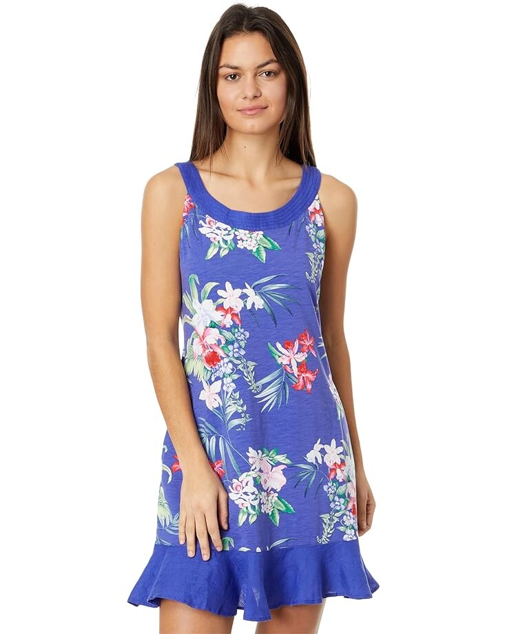 

Платье Tommy Bahama Marina Marine Floral, синий