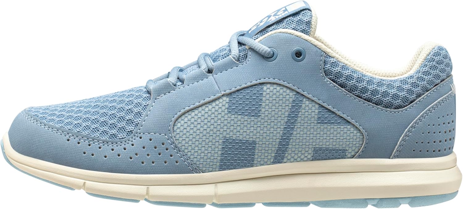 

Кроссовки для парусного спорта Helly-Hansen Ahiga V4 для женщин с быстросохнущей конструкцией, стелькой Eva и резиновой подошвой Helly Hansen, Windy Blue