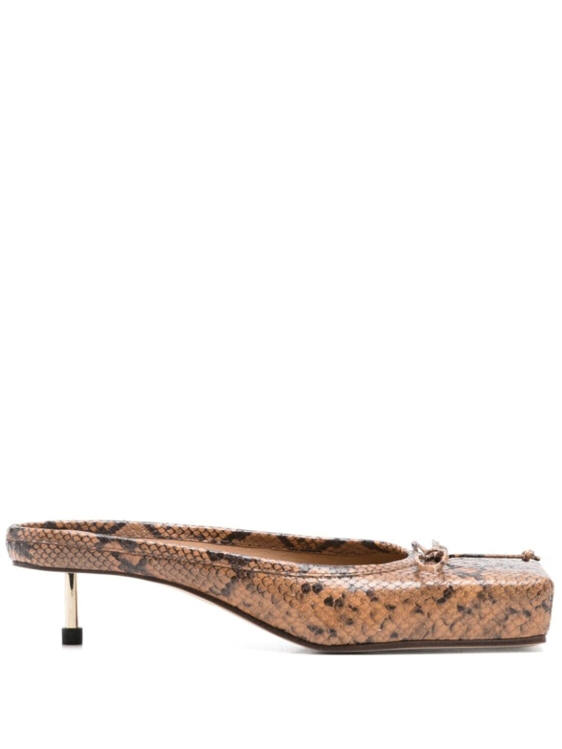 

Jacquemus Les Mules Basses Балетки, коричневый