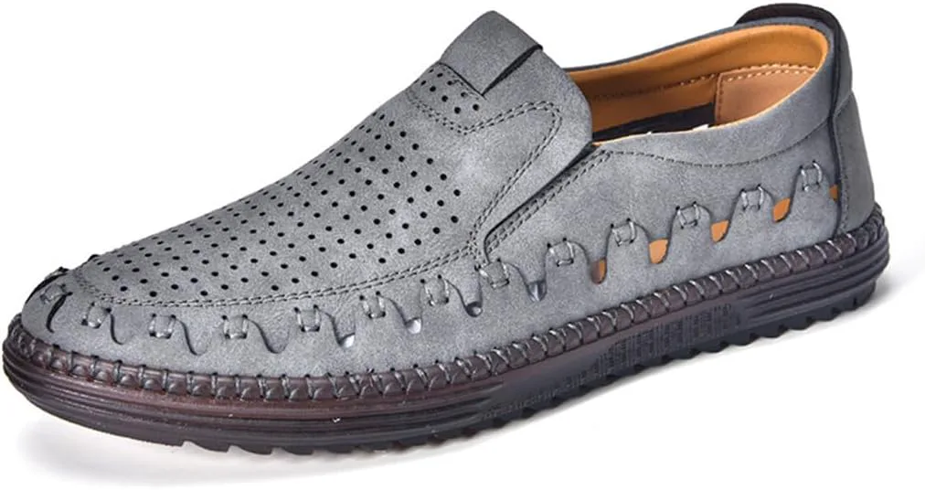 Слипоны Larkmoor из коровьей кожи SWZEC, серый
