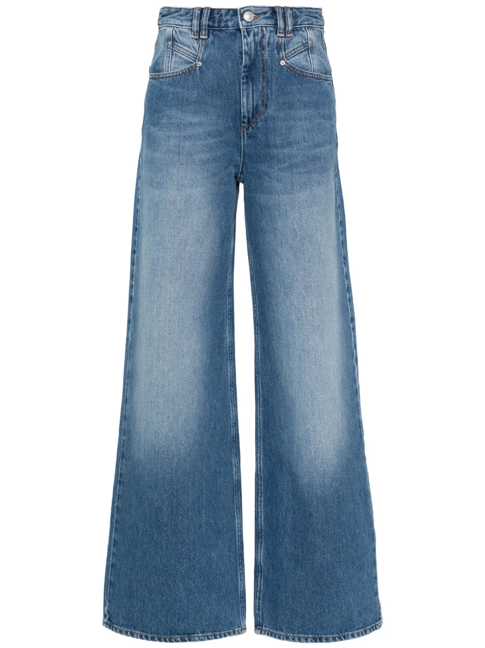 

Широкие джинсы Lemony ISABEL MARANT, синий