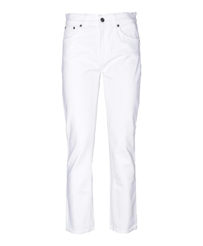 

Стильные джинсы с застежкой-молнией Dondup, белый