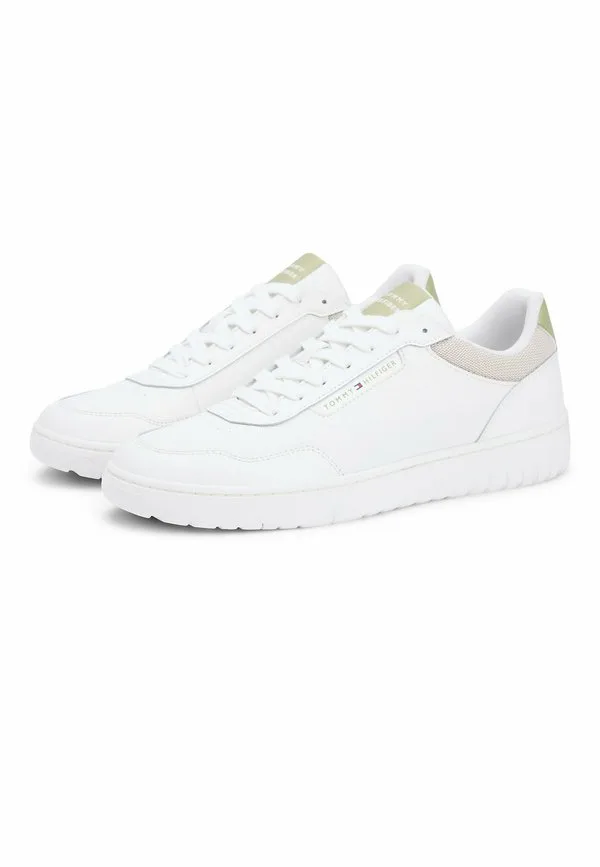 Кроссовки basket core lite lth Tommy Hilfiger, Ecru — фото 2