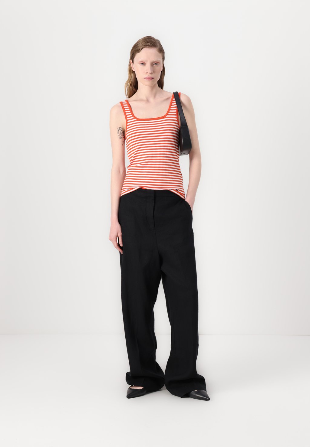 Брюки TAILORED STRAIGHT PANT Tommy Hilfiger, черный — фото 2