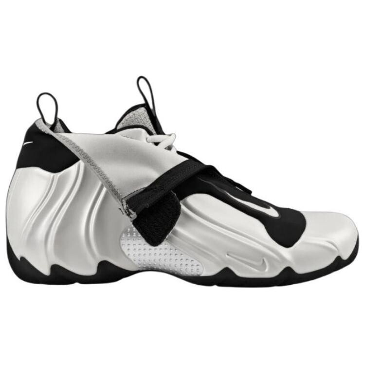 Кроссовки Nike Flightposite Vintage Basketball Shoes Men High-top Silver/Black, серебряный — фото 4