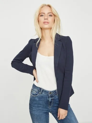 

Блейзер Vero Moda из джерси "VMJULIA LS BLAZER", цвет Total Eclipse