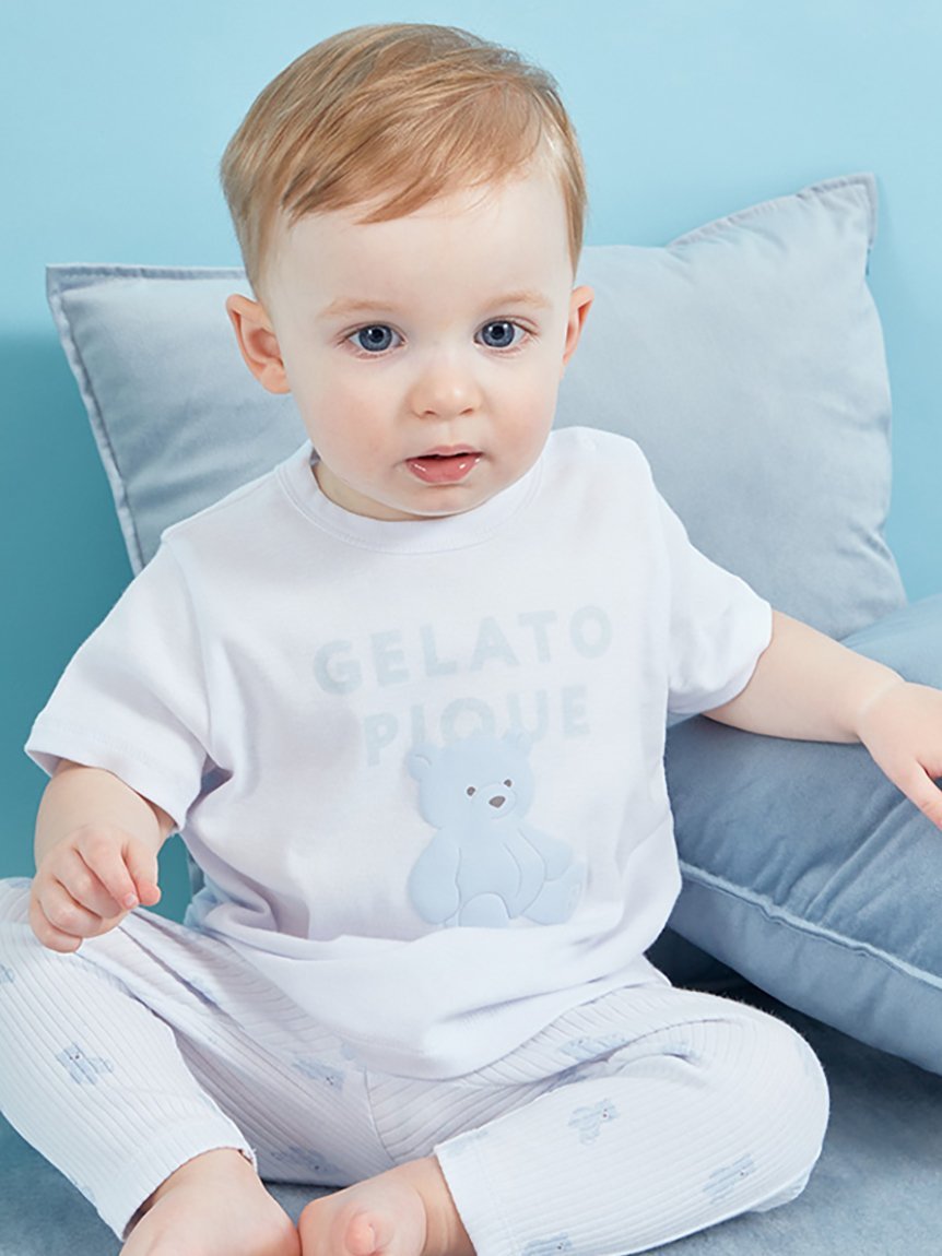 Мягкая игрушка, акцентная футболка Gelato pique, BLU[086]