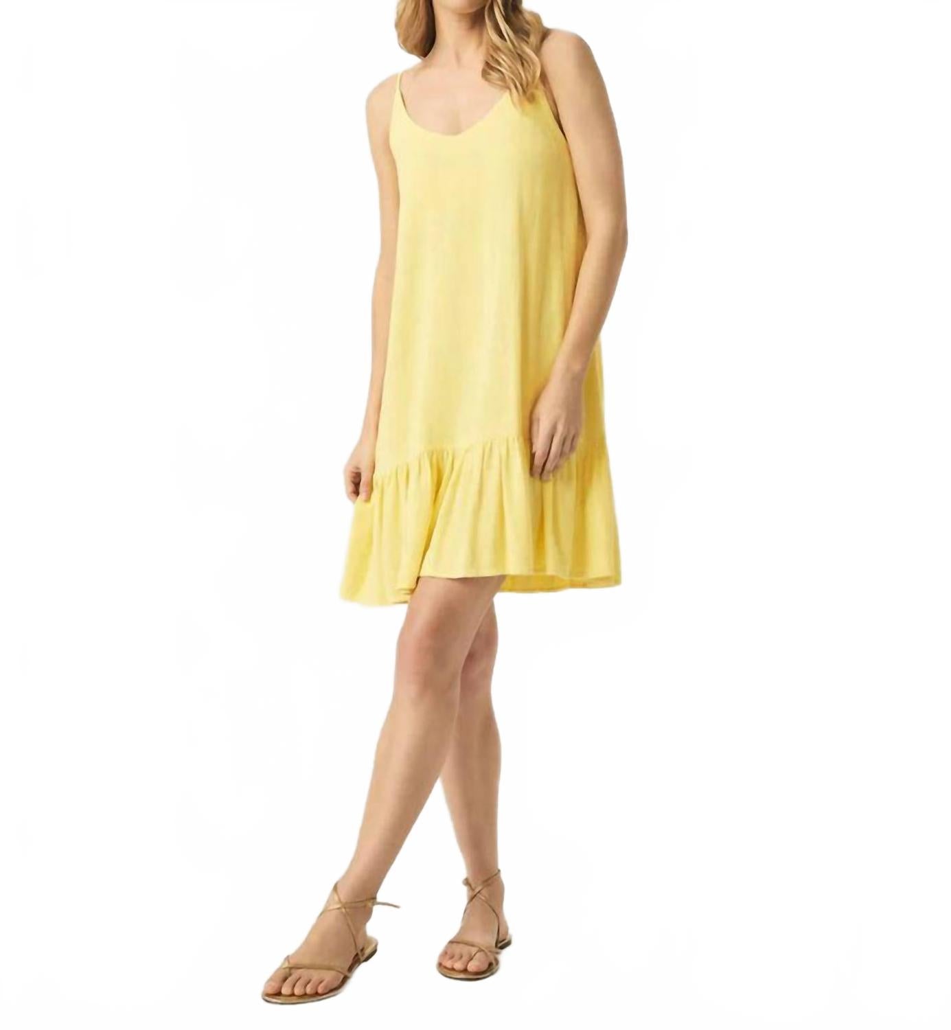 

Платье-мини Gisele в цвете лютик Splendid, Buttercup