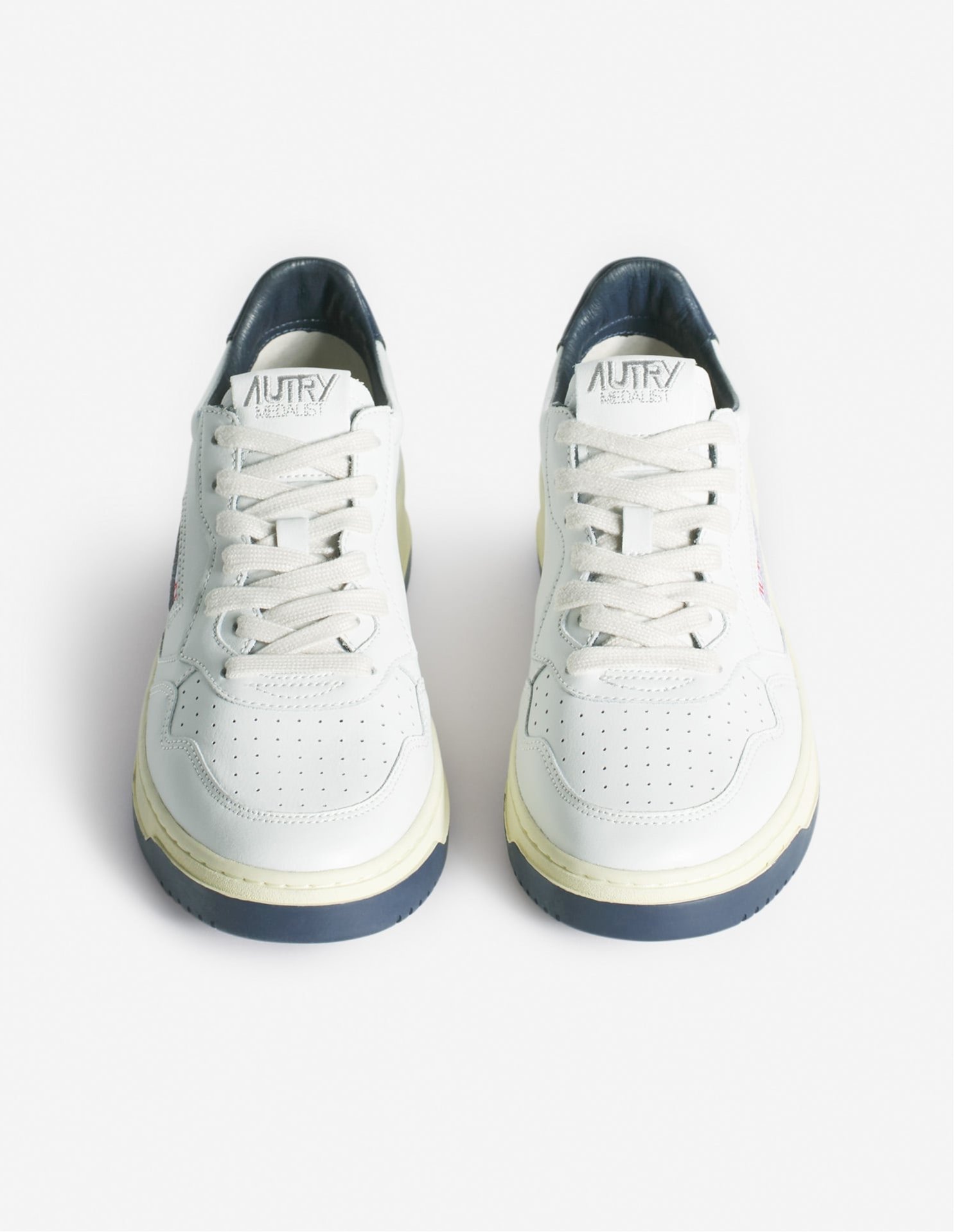 Кроссовки MK x AUTRY MEDALIST Maison Kitsune, WHITE/NAVY — фото 4