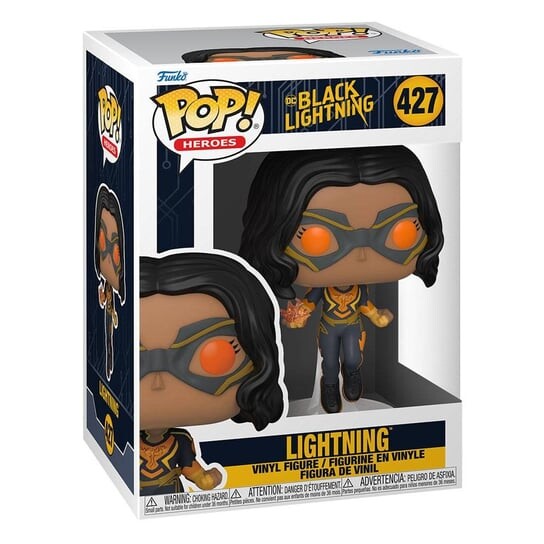 

Funko POP! Герои, коллекционная фигурка, DC Comics, Черная Молния