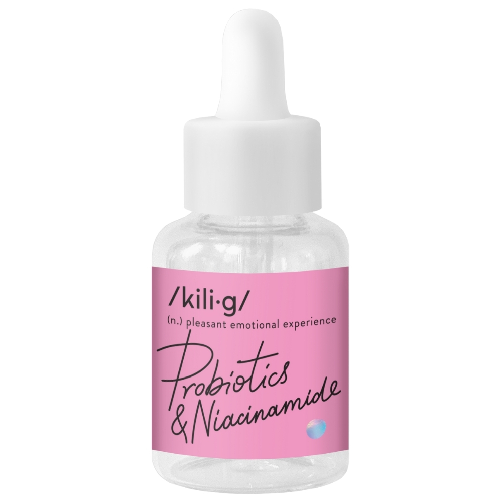 

Сыворотка для лица с ниацинамидом для комбинированной и жирной кожи probiotics face serum with niacinamide for combination and oily skin Kilig, 30 мл