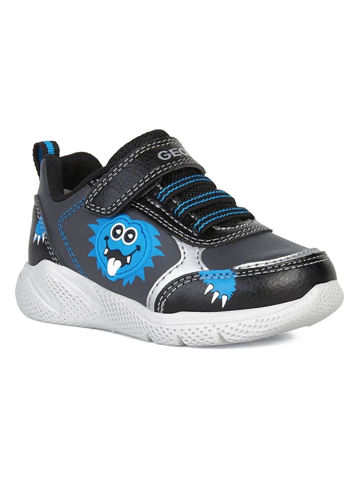 

Кроссовки на шнуровке Geox Sneakers Sprintye, цвет Schwarz/Blau