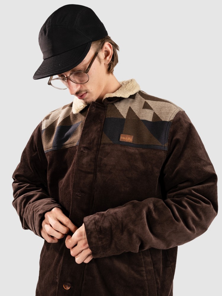 

Зимняя куртка Iriedaily Trapas Jacke, dark coffee