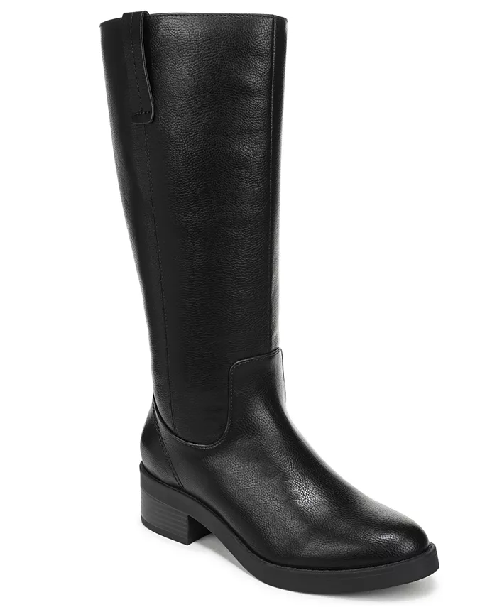 Высокие сапоги Brinley с круглым носком, стандартной и широкой голени Lifestride, черный