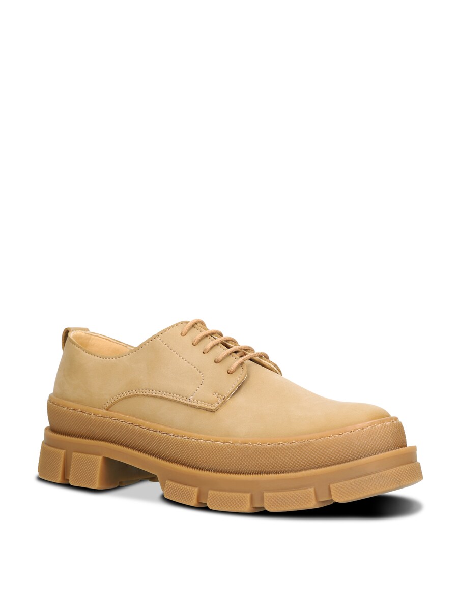 Туфли на шнуровке nae Vegan Shoes Arum, бежевый — фото 3
