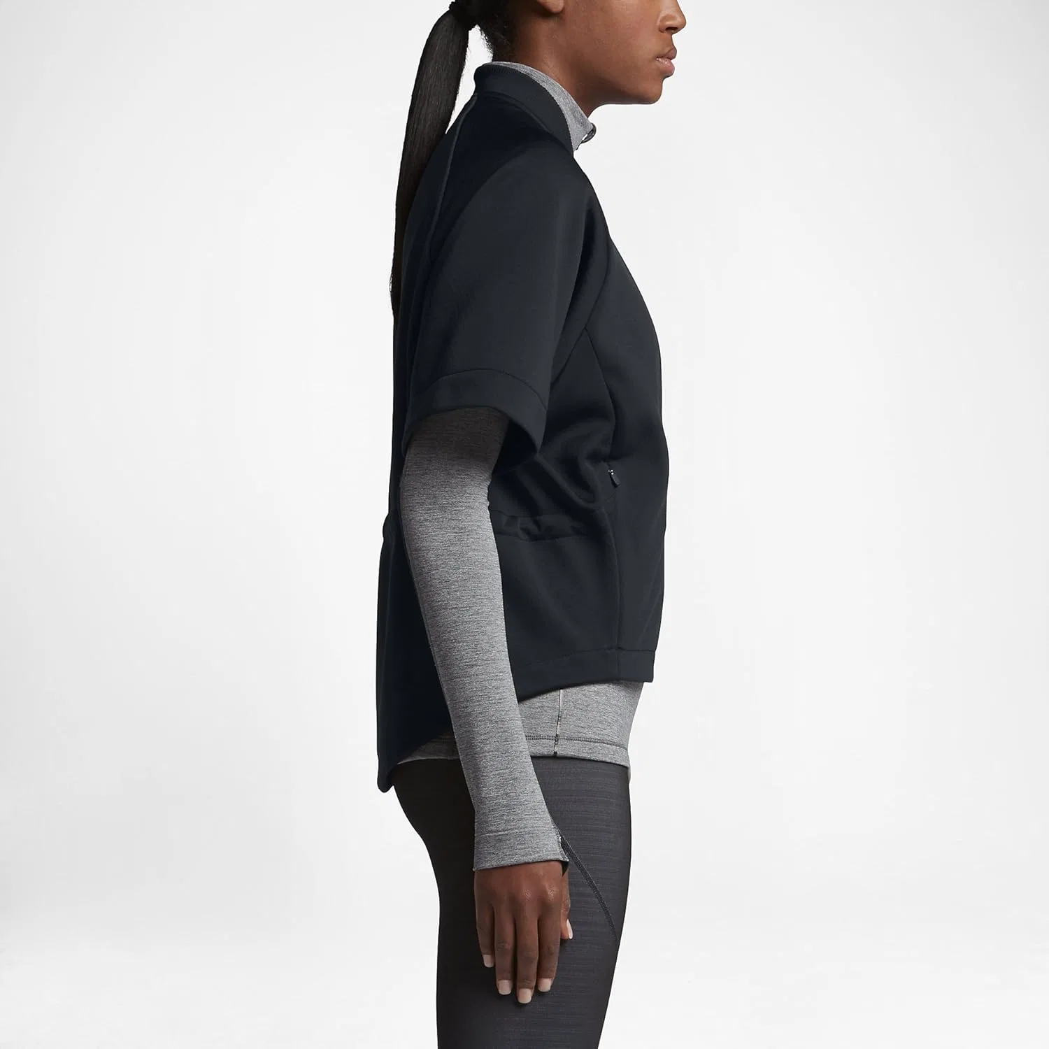 Тренировочный топ Nike Therma-Sphere, черный — фото 3