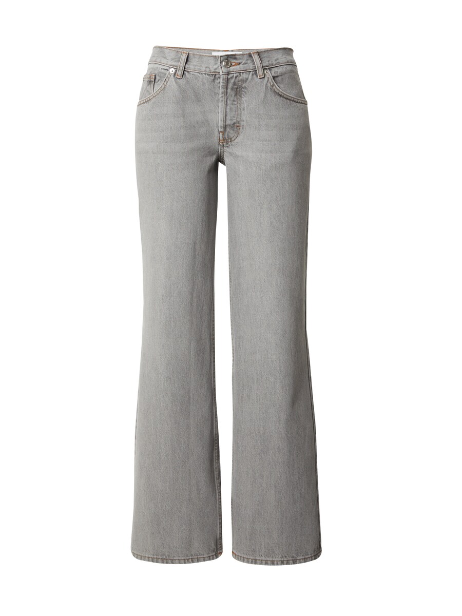 

Джинсы с широкими штанинами TOPSHOP Ember, серый деним