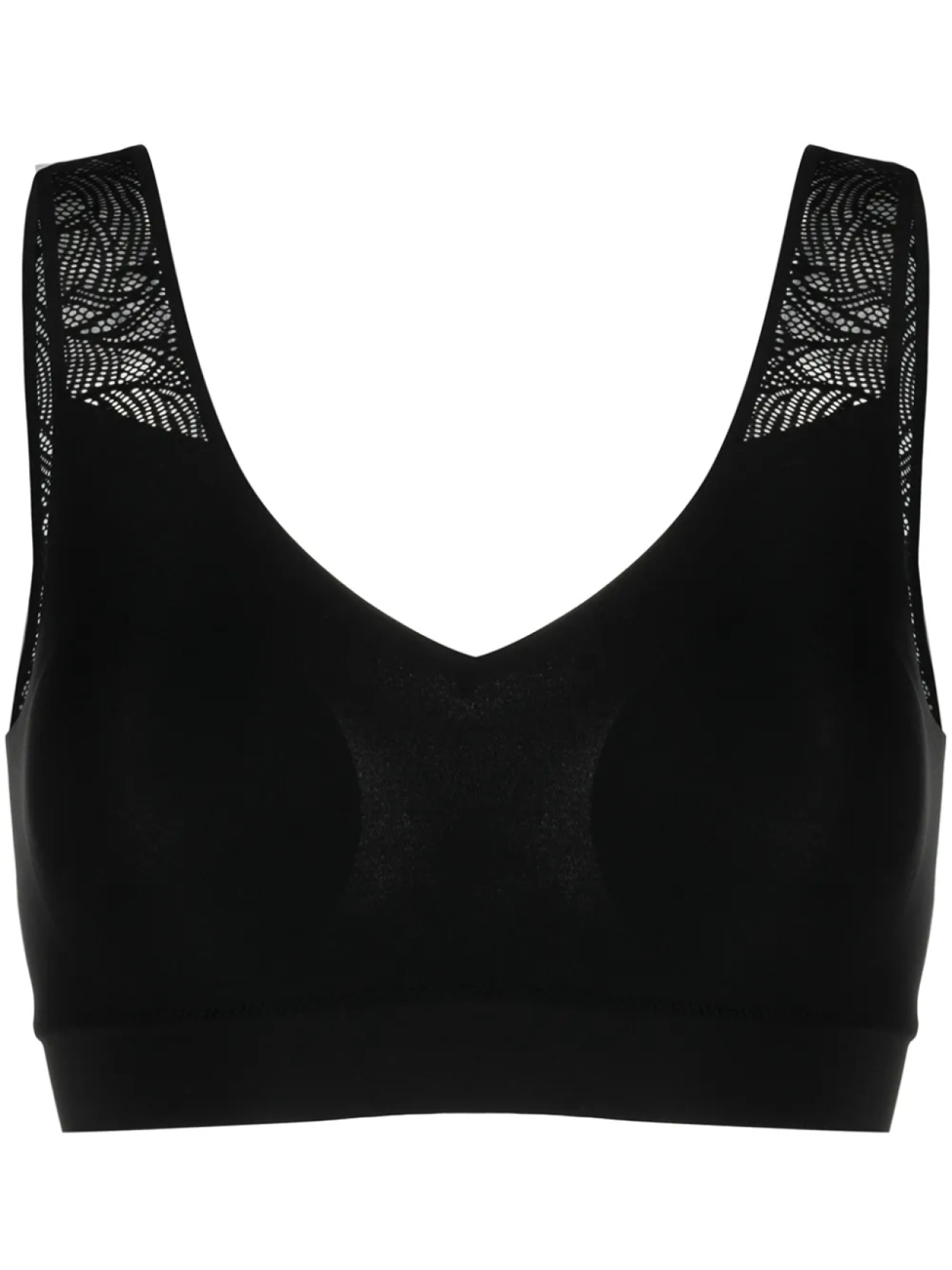 

Chantelle кружевной топ, черный