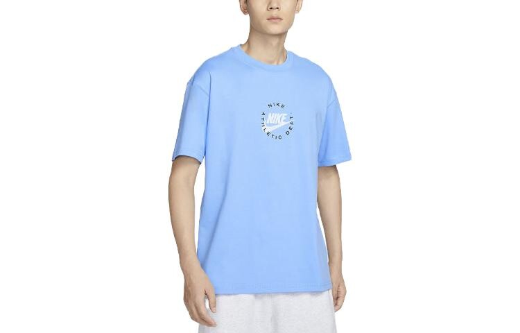 

Футболка мужская небесно-голубая Nike, голубой