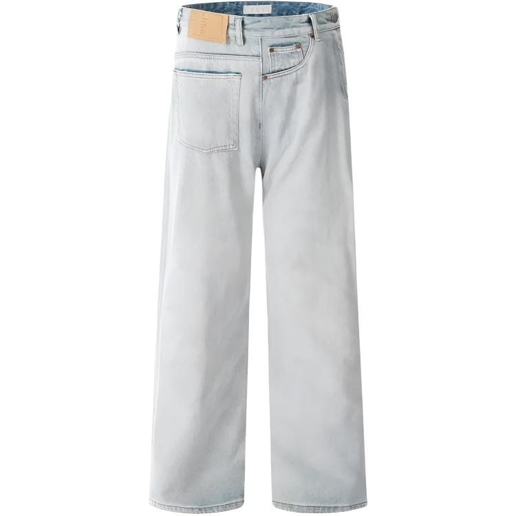 

ZIAREL Джинсы Unisex Light Blue Moderate Straight Fit