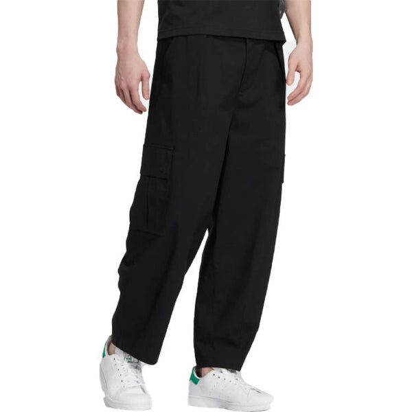 Спортивные штаны adidas originals x M L PANT CHARR MORITA Crossover Solid Color Loose Straight Sports Pants/Trousers/Joggers Black, черный — фото 4