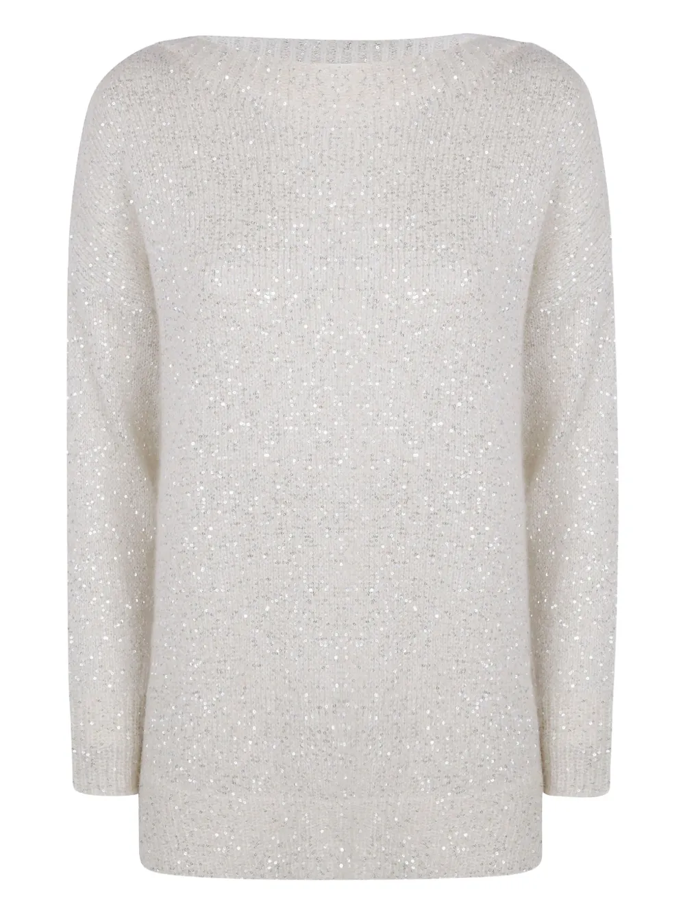 

Свитер с пайетками D.Exterior, белый