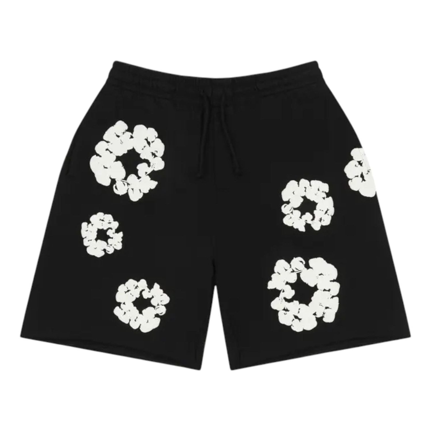 

Хлопковые спортивные шорты Denim Tears Cotton Wreath, цвет «черный»