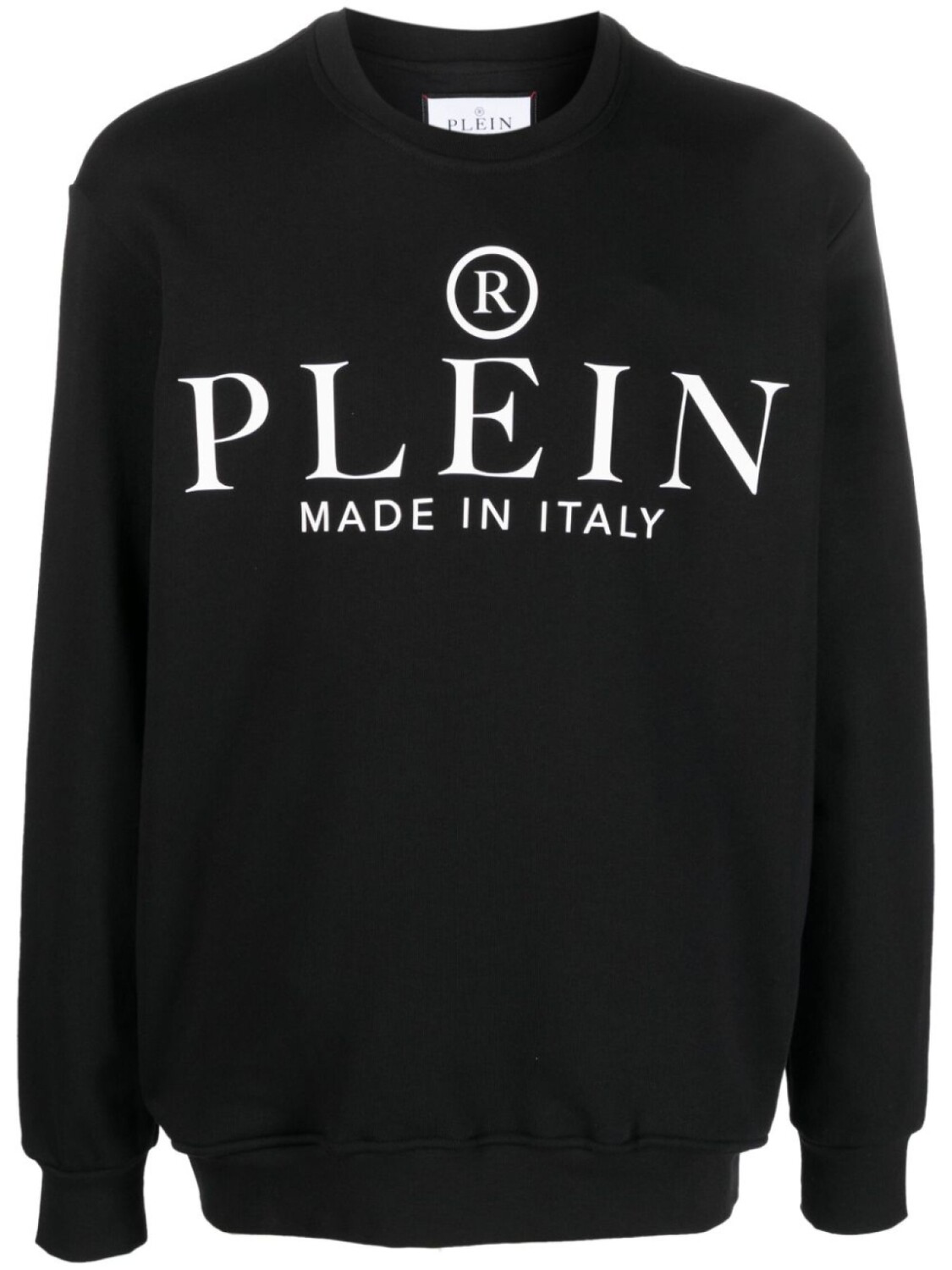 

Philipp Plein толстовка в рубчик с логотипом, черный