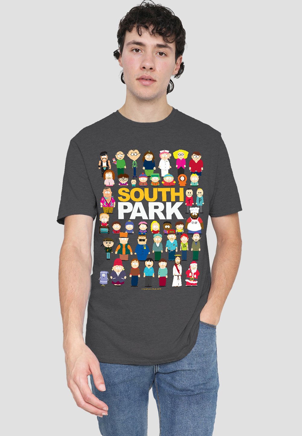 

Футболка с принтом SOUTH PARK FULL CAST Cotton Soul, антрацит