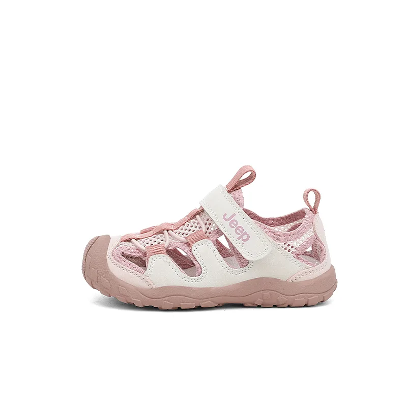 Детские сандалии anti kick Jeep, Snowflake Pink/Ivory White