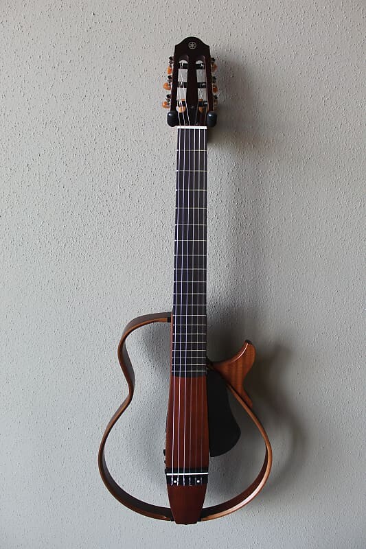 

Акустическая гитара Brand New Yamaha SLG200N Acoustic/Electric Silent Travel Guitar with Gig Bag