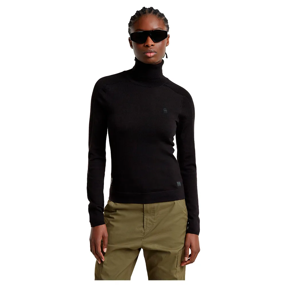 

Свитер G-Star D25510-D847 high neck, черный