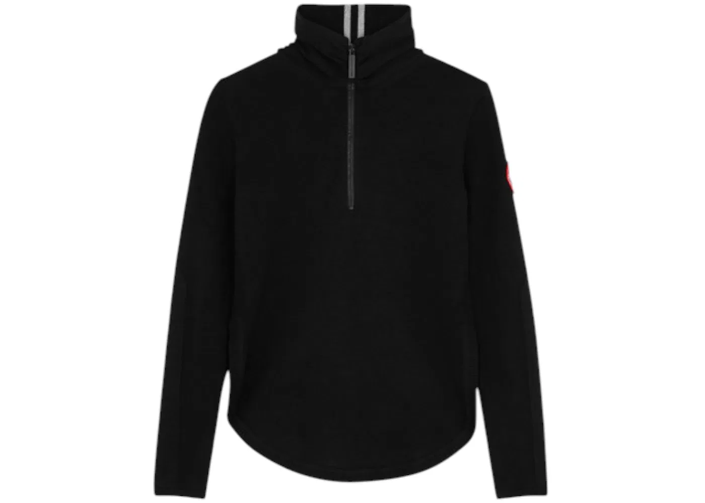Женский свитер с полузастежкой-молнией Fairhaven Canada Goose, Black