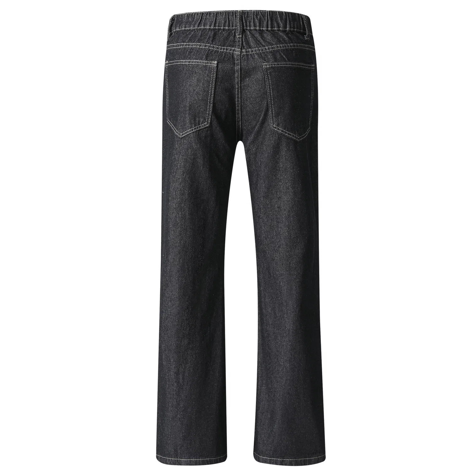 Детские джинсы с принтом радуги Classic Rainbow Jeans Unisex MostwantedLab, Black (Paris Denim Original Cowhide) — фото 3