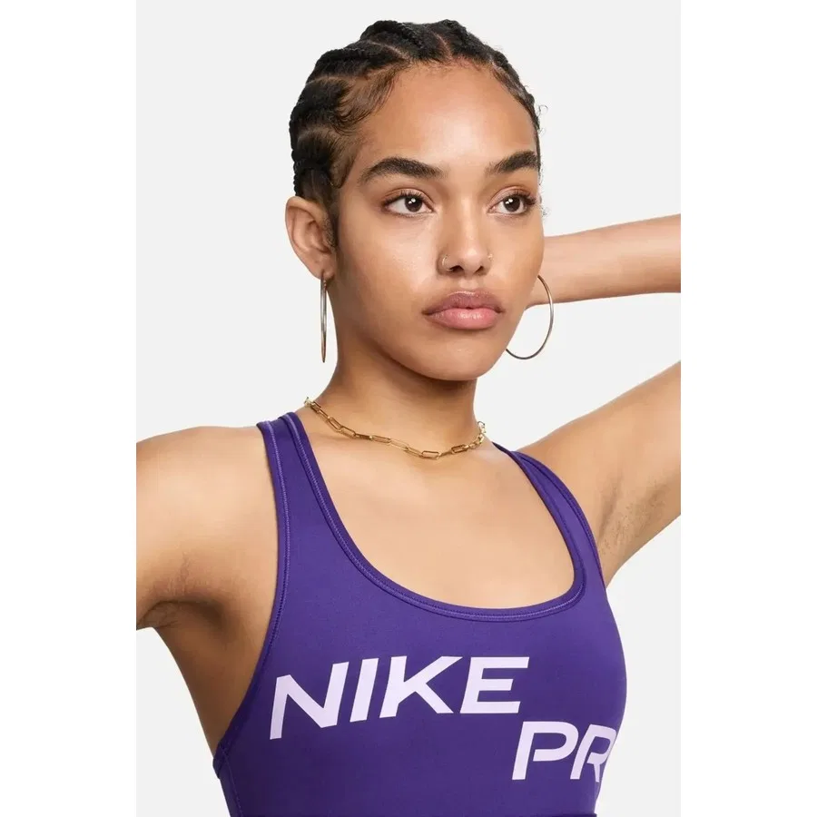 Спортивный бюстгальтер Pro Swoosh Light Nike, Фиолетовый — фото 2