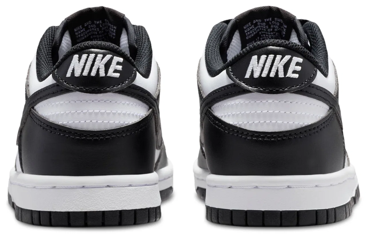 Кроссовки для мальчиков Nike Dunk Low N, белый/черный — фото 3