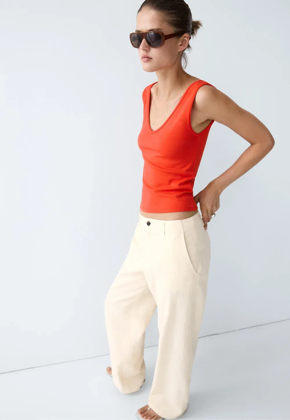 Топ Massimo Dutti, Red — фото 3