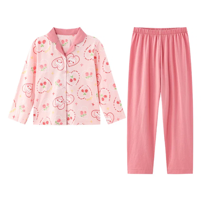 Детский комплект пижам для девочек Red Bean, Light Pink