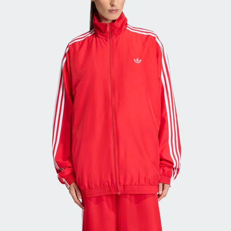 Женская куртка с длинным рукавом Adidas Originals ADILENIUM, Bright Red — фото 3