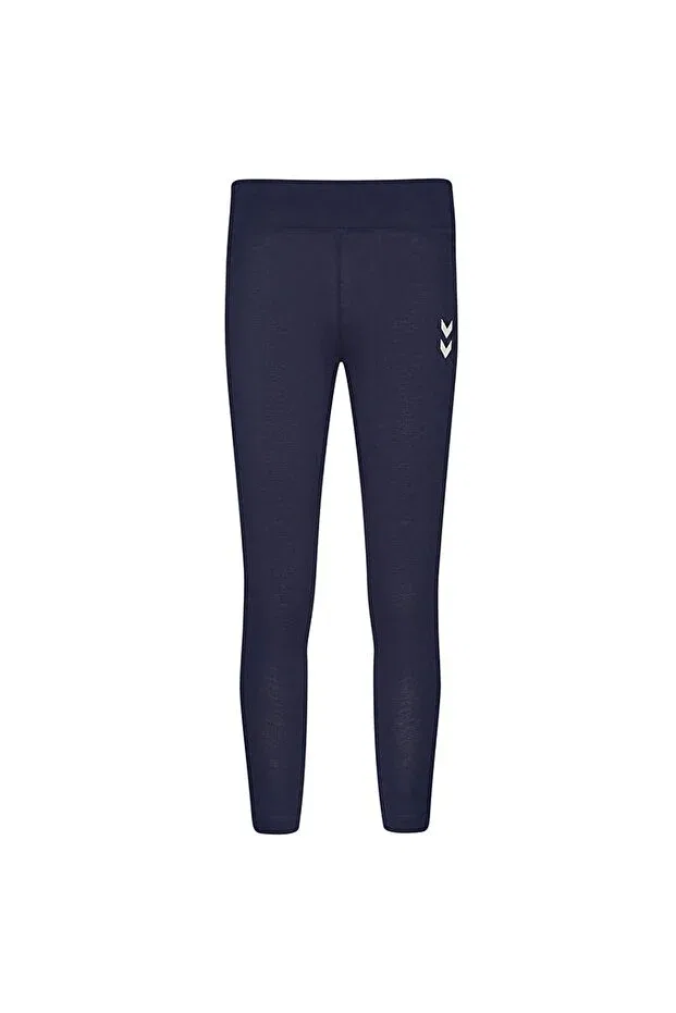 Детские леггинсы для девочек хлопковые Hummel, Blue