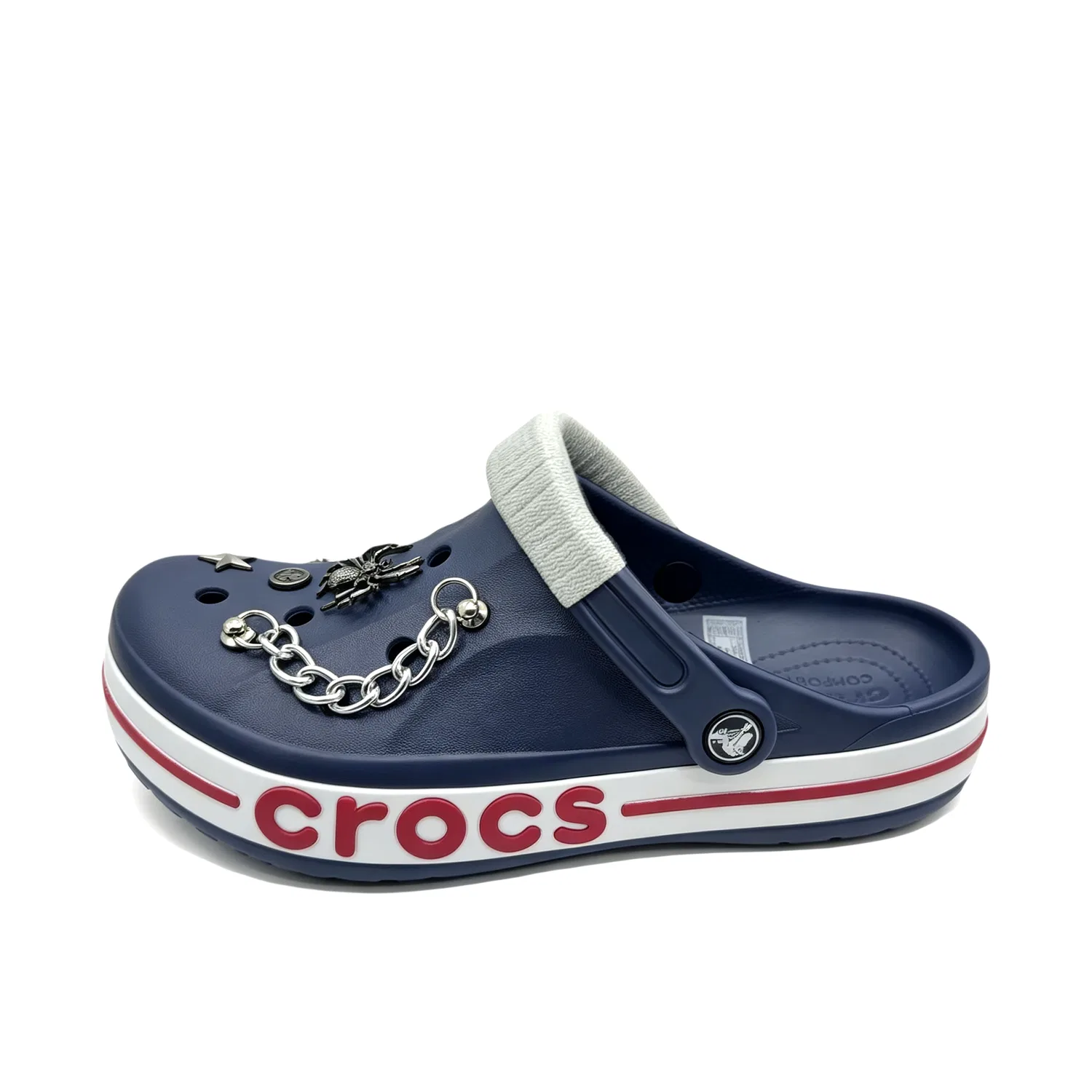Детские сабо Bayaband Clog Clogs Crocs, Navy Blue