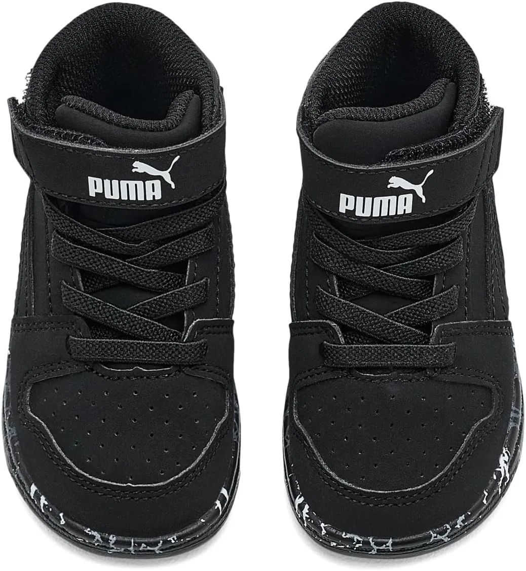 Детские кроссовки Rebound Layup Mid PUMA, Black — фото 2