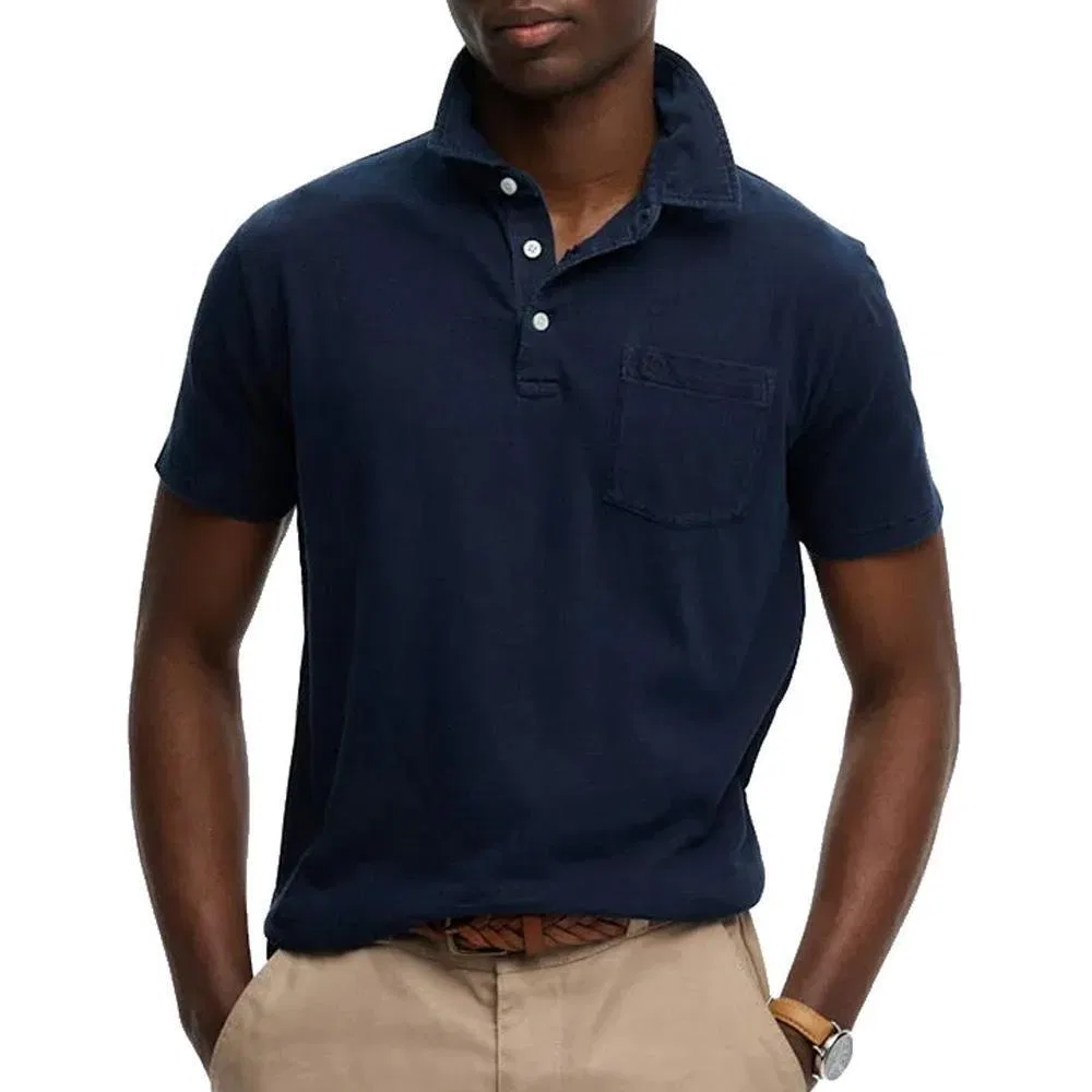 Мужское поло с коротким рукавом Superdry, Navyblau