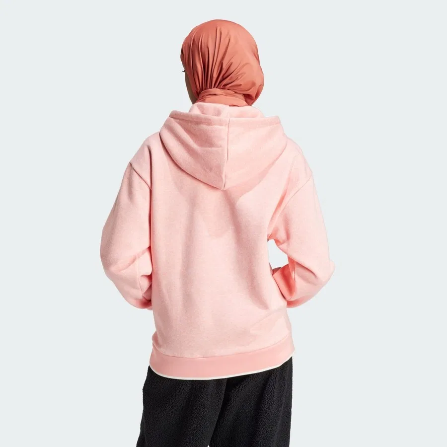 Худи свободного кроя с принтом Originals IY5236 Graphic Loose Hoodie adidas, Розовый — фото 2