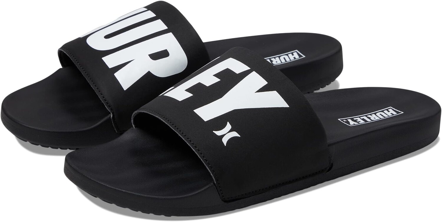 

Сандалии Hurley Fastlane Slides, черный