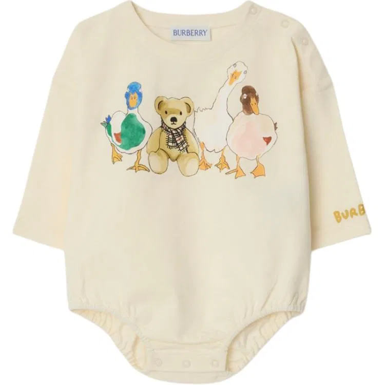 Комбинезон 3 Pack Yellow White, Burberry, Yellow White — фото 3