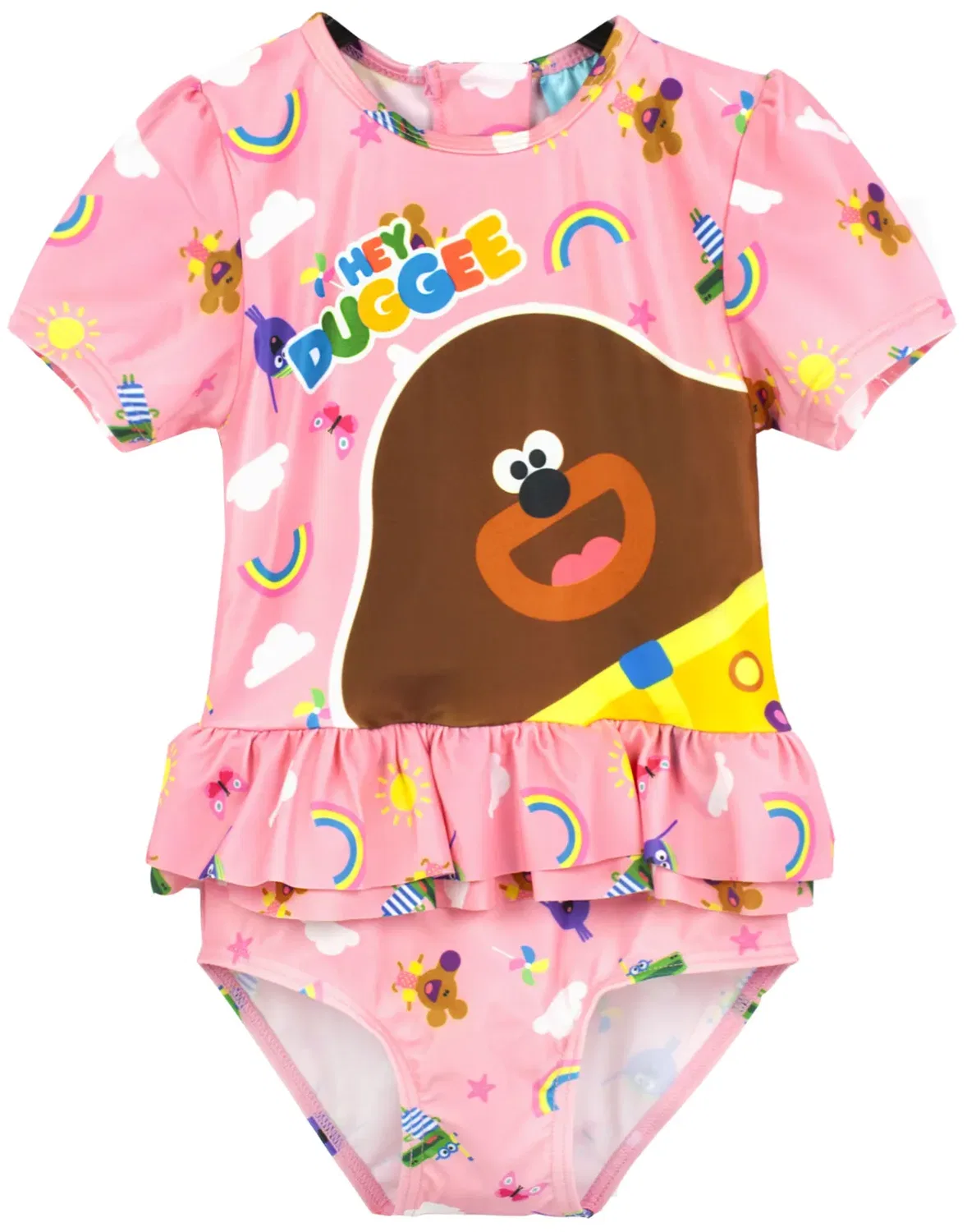 Детский купальник для девочек Hey Duggee, Pink