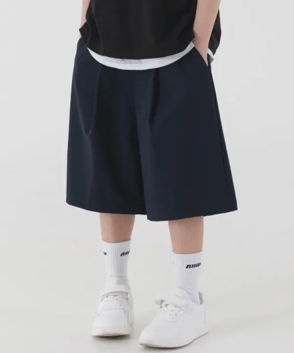 Шорты бермуды Cool Stretch One-Tuck Pianer Kids, Navy