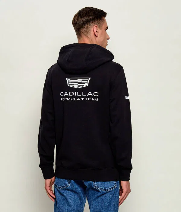 Мужской пуловер с капюшоном Tommy Hilfiger X Cadillac Formula 1 Team, черный — фото 3