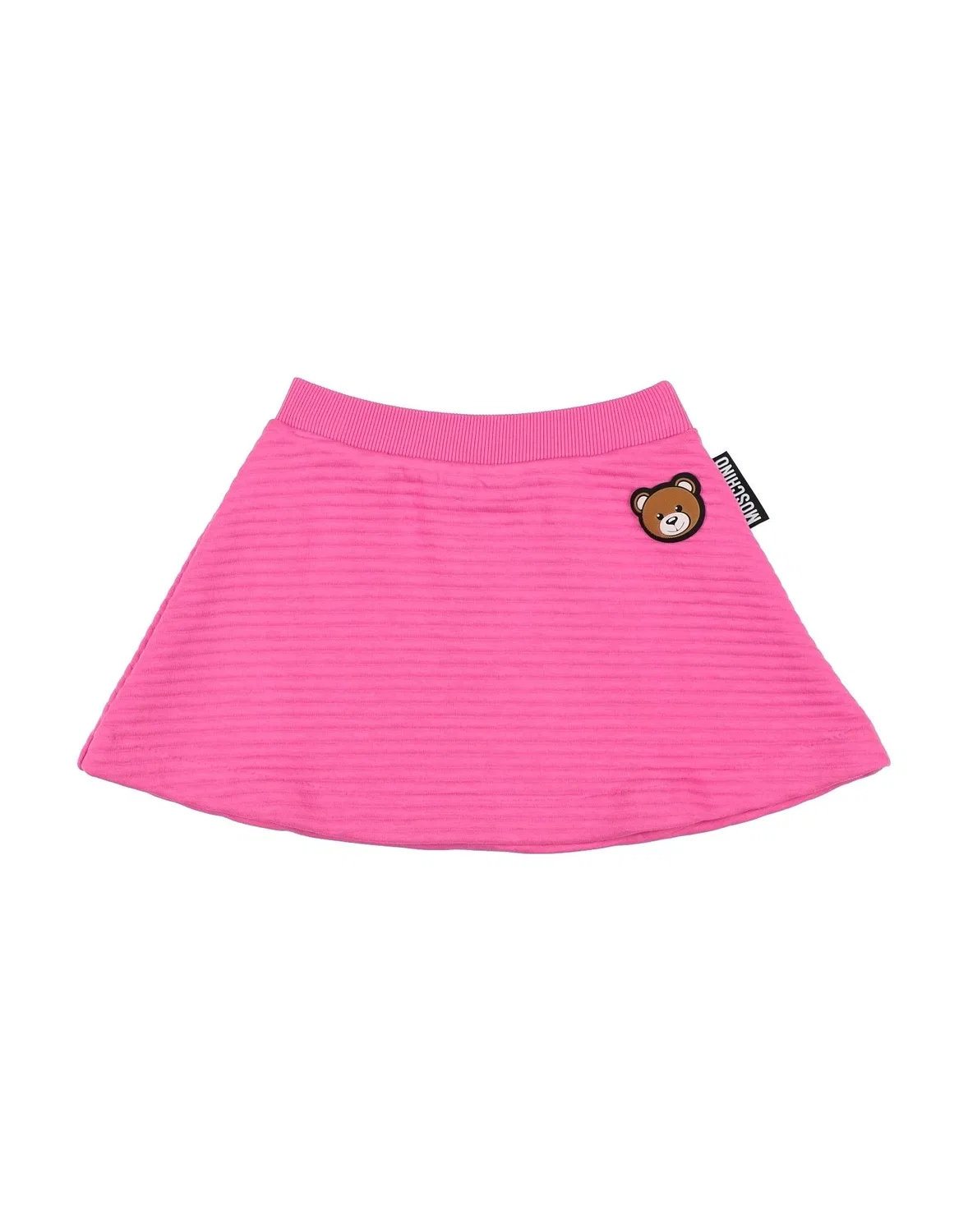 Детская юбка для девочек хлопковая Moschino Teen, розовый